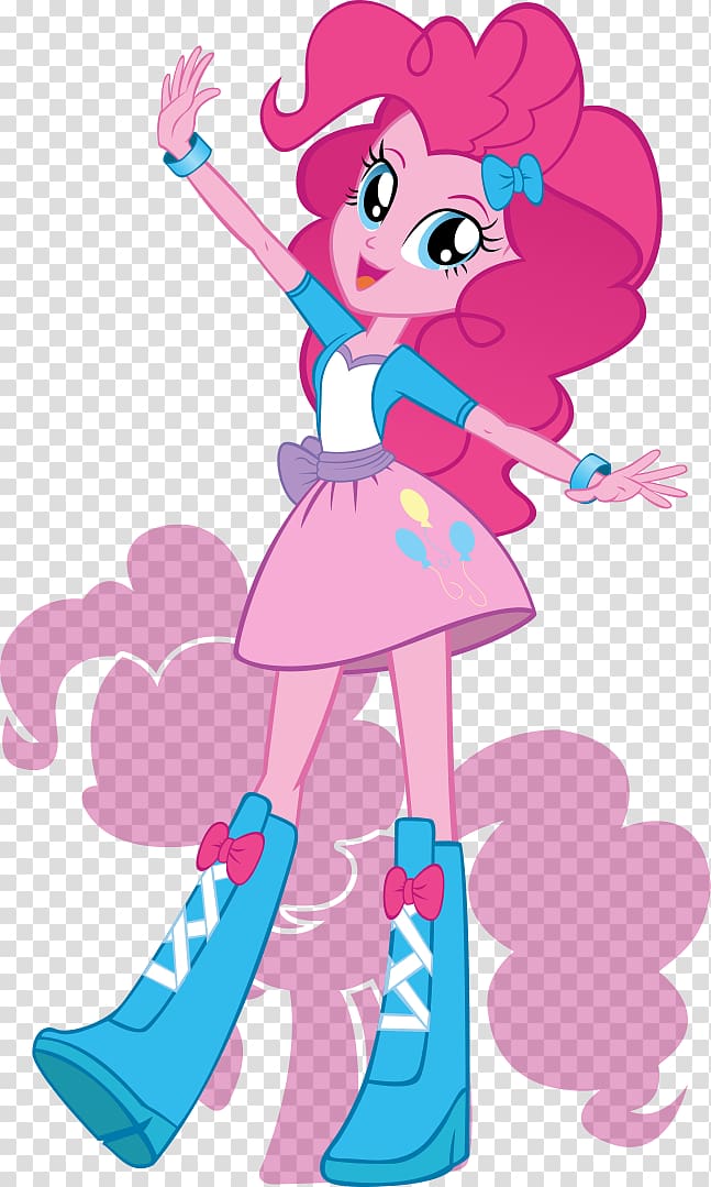 Pinkie Pie Rainbow Dash Rarity Applejack Pony, Animated Girl Crying transparent background PNG clipart