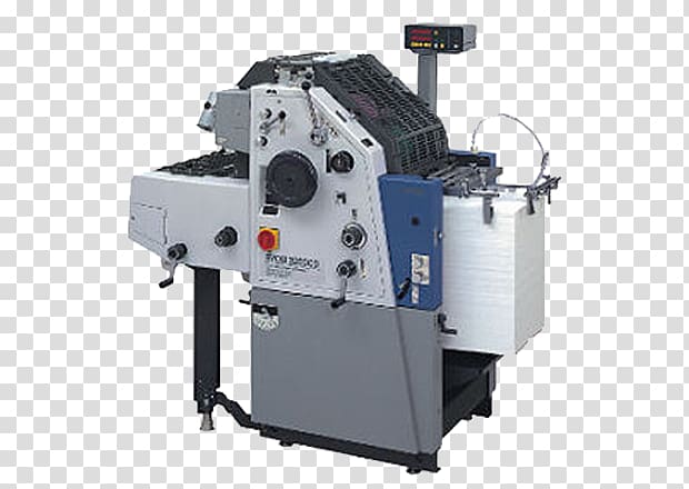 Offset printing Ryobi Printing press Color printing, offset Printing Machine transparent background PNG clipart