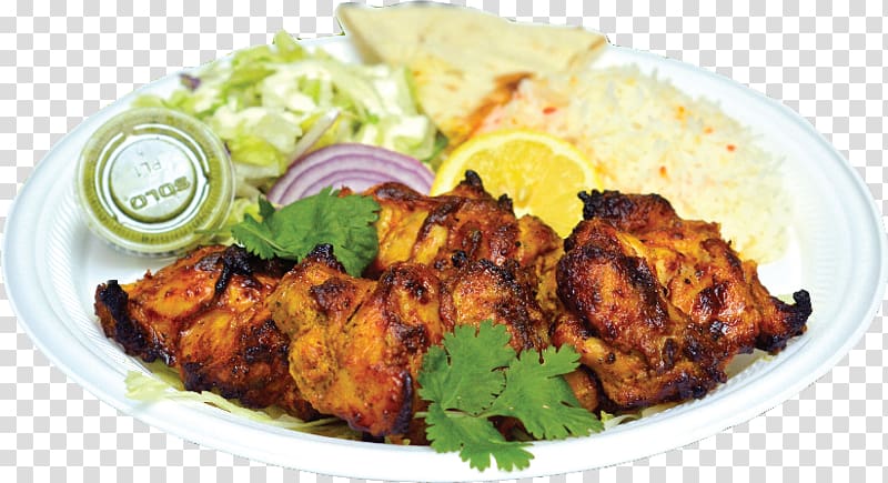 Tandoori chicken Chicken tikka Kebab Pakora, Chicken Tikka transparent background PNG clipart