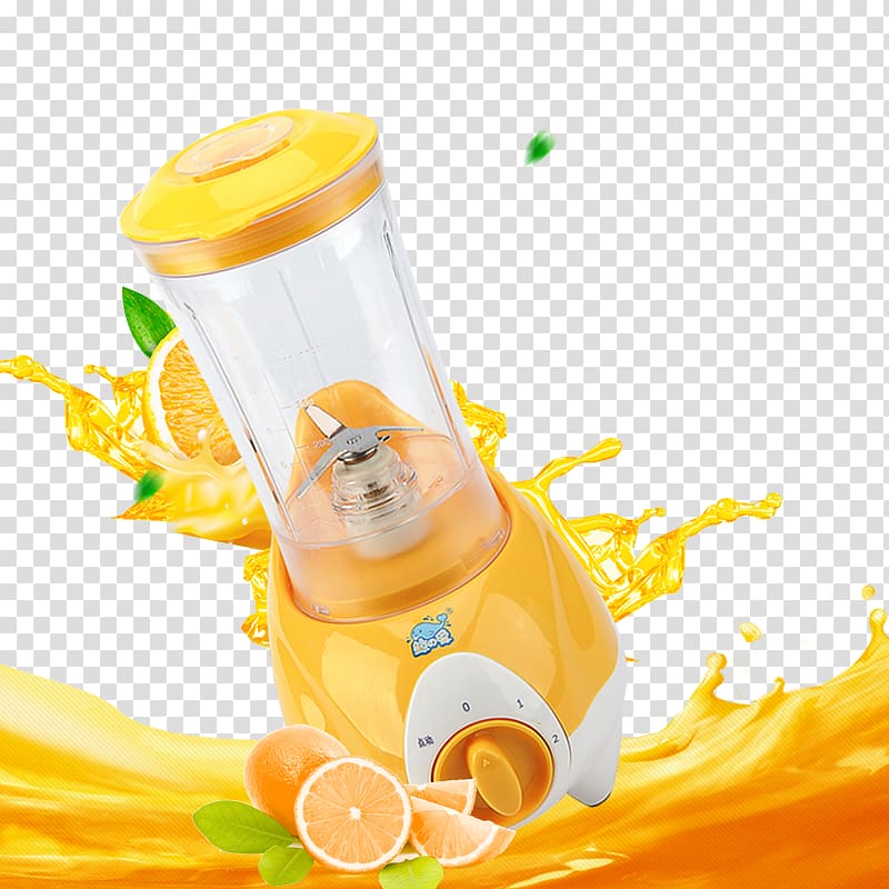 Orange juice Orange drink Blender Juicer, Juicer transparent background PNG clipart