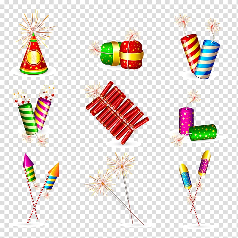 firecrackers illustration, Firecracker Fireworks Cartoon , festive firecrackers transparent background PNG clipart