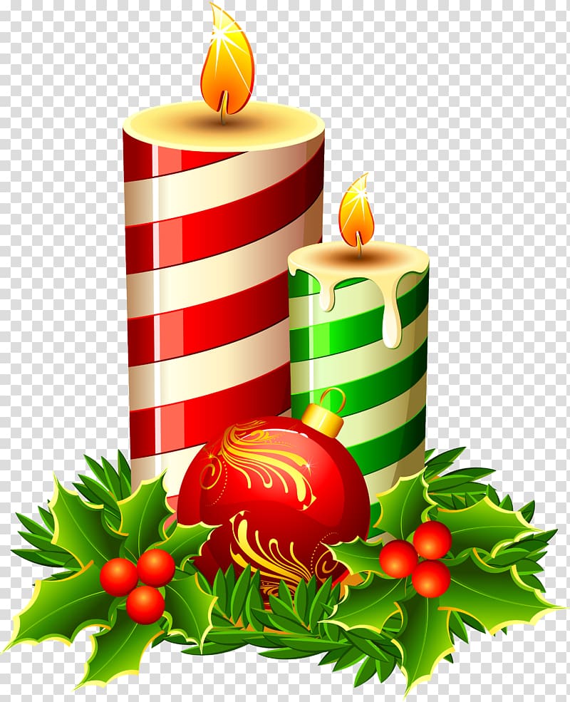 Frames Merry Christmas Android New Year, candles transparent background PNG clipart