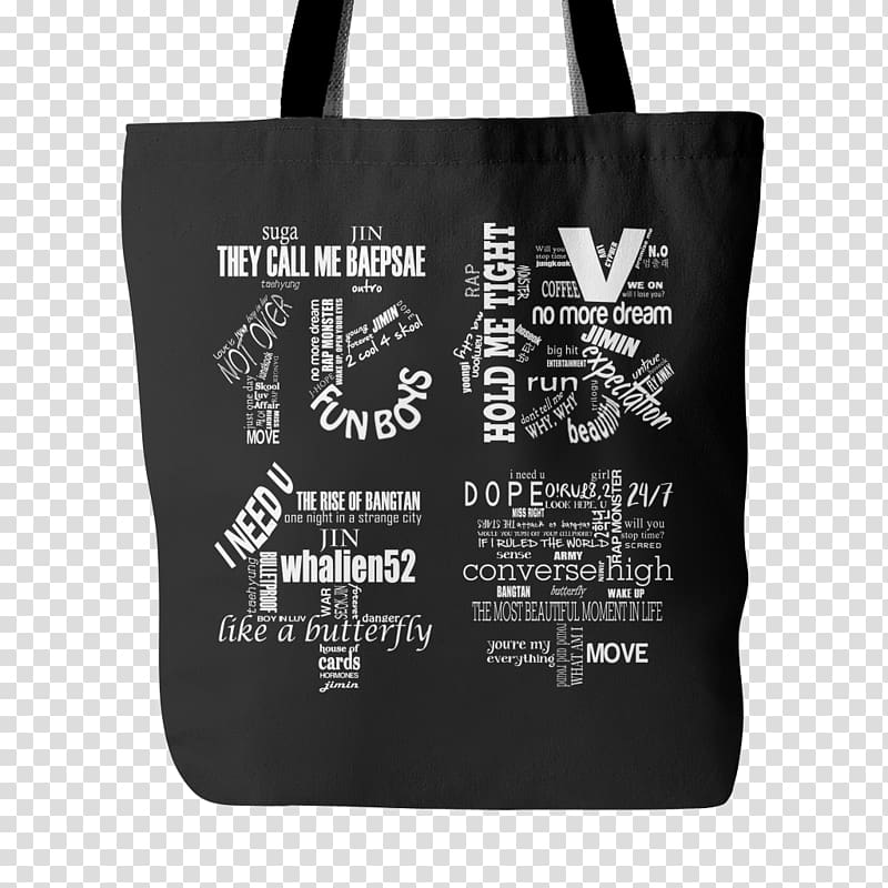 Tote bag T-shirt Clothing Accessories, Both Side Design transparent background PNG clipart