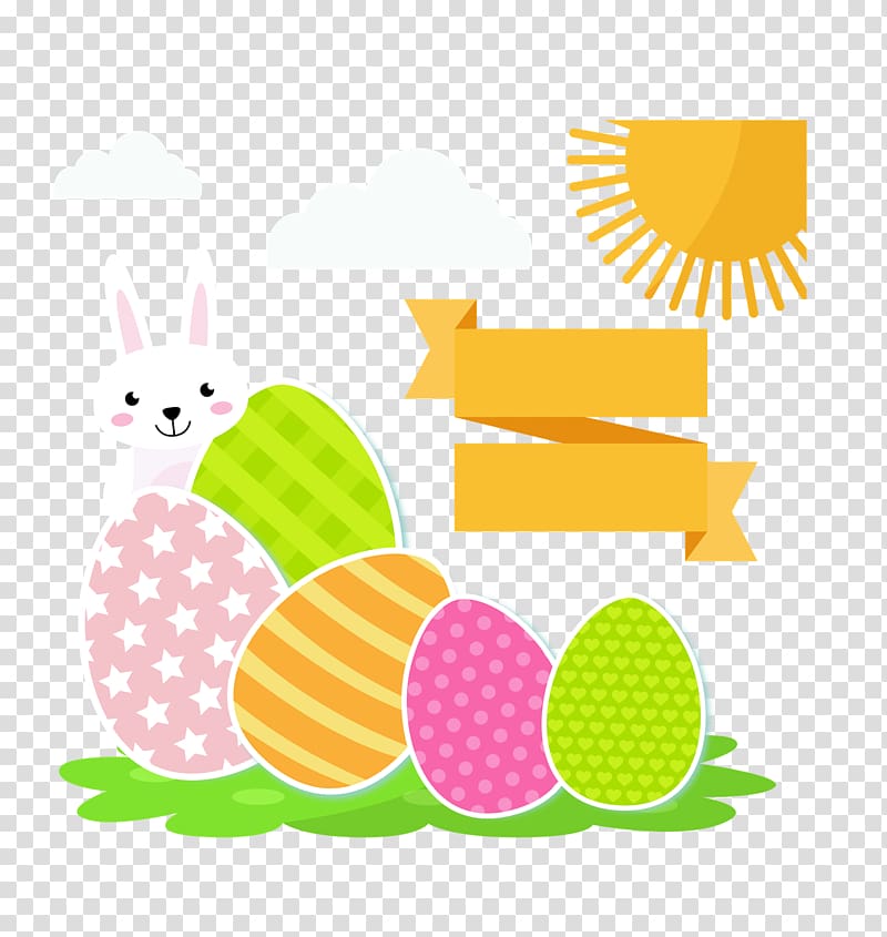 Easter Bunny Easter egg Greeting & Note Cards, Pascoa transparent background PNG clipart