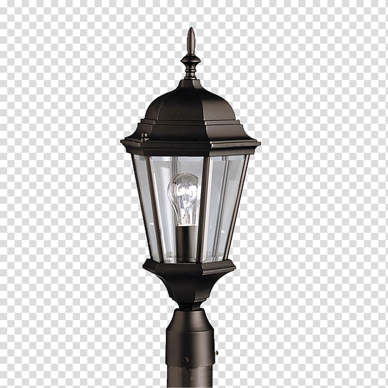 Landscape lighting Kichler Lantern, lamp post transparent background PNG clipart