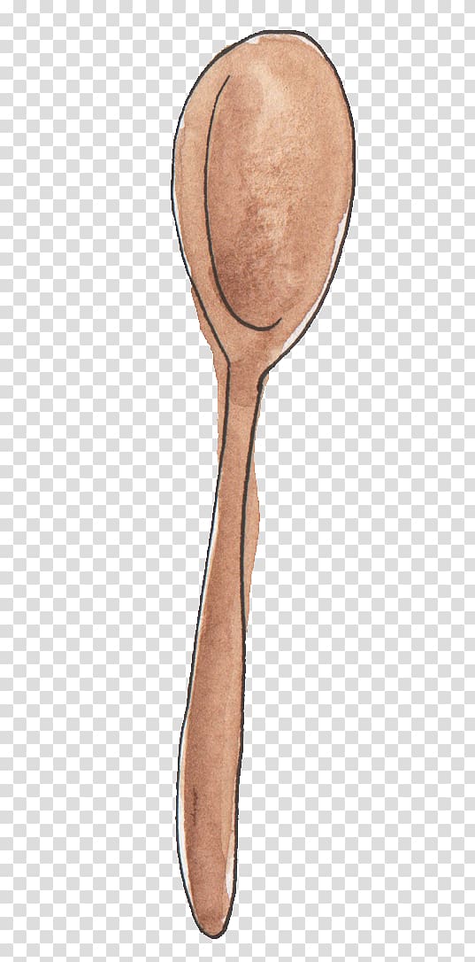 brown ladle , Wooden spoon Ladle, Spoon transparent background PNG clipart