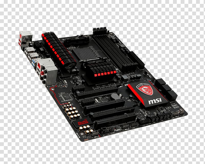 Socket AM3+ Motherboard MSI 970 Gaming Central processing unit, others transparent background PNG clipart