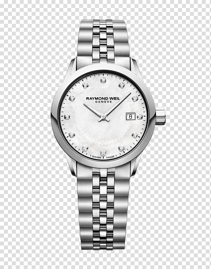 Raymond Weil Watch Chronograph Jewellery Swiss made, watch transparent background PNG clipart