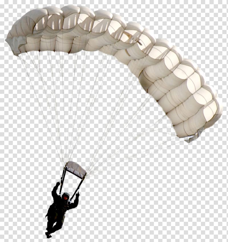 man riding parachute during daytime, CustomPlay Golf Paratrooper Parachute Military Army, parachute transparent background PNG clipart