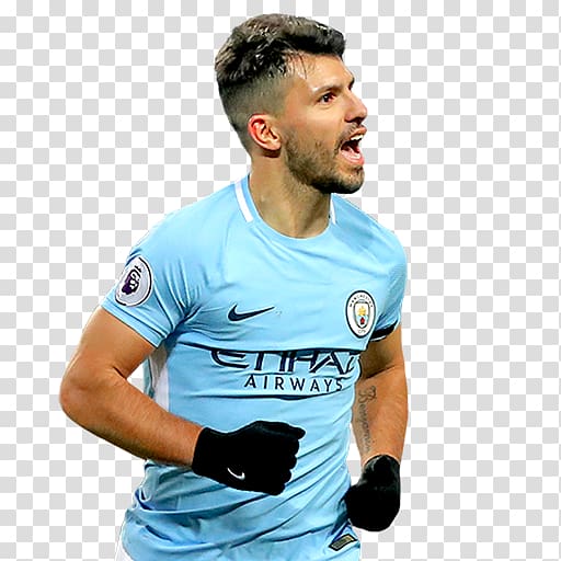 Sergio Agüero FIFA 18 Manchester City F.C. FIFA 17 Argentina national football team, premier league transparent background PNG clipart