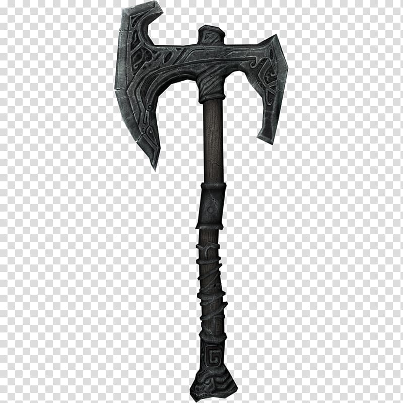 The Elder Scrolls V: Skyrim – Dawnguard The Elder Scrolls V: Skyrim – Dragonborn Battle axe Nexus Mods, Axe transparent background PNG clipart