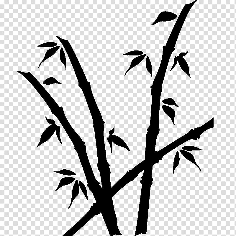 Twig Bambou Plant stem Sticker Leaf, Leaf transparent background PNG clipart