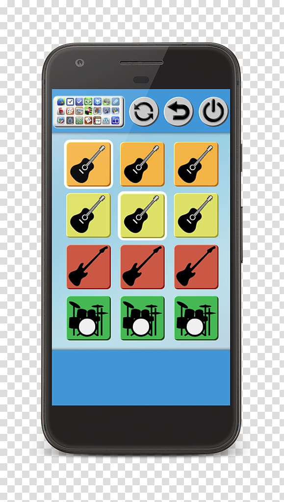 Feature phone Smartphone Guitar Music Piano, smartphone transparent background PNG clipart