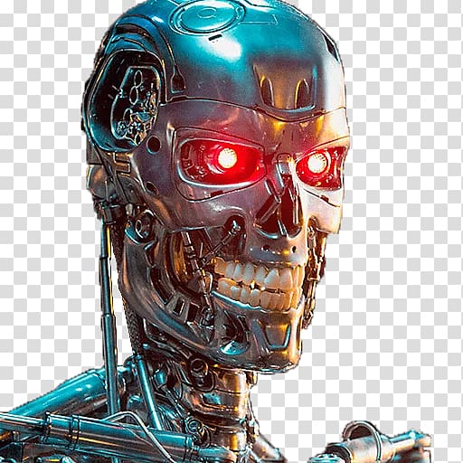 Robot The Terminator Skynet Sarah Connor, robot transparent background PNG clipart