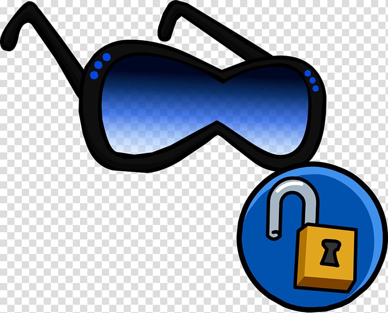 Club Penguin Sunglasses Ray-Ban Clothing, Sun Glasses transparent background PNG clipart