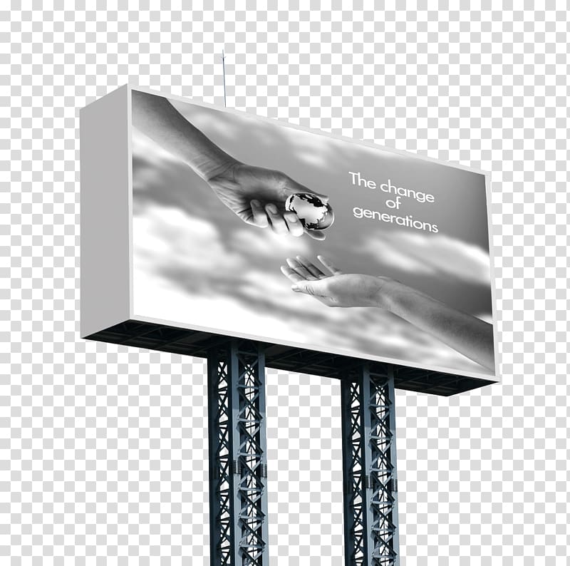 Billboard Out-of-home advertising, Outdoor Billboard transparent background PNG clipart