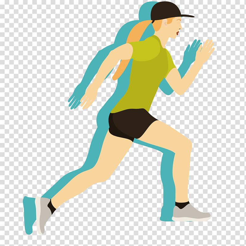 Running Illustration, Women\'s Running transparent background PNG clipart