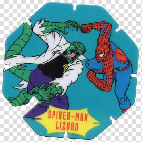 Dr. Curt Connors Spider-Man and Friends Character Tazos, spider-man transparent background PNG clipart