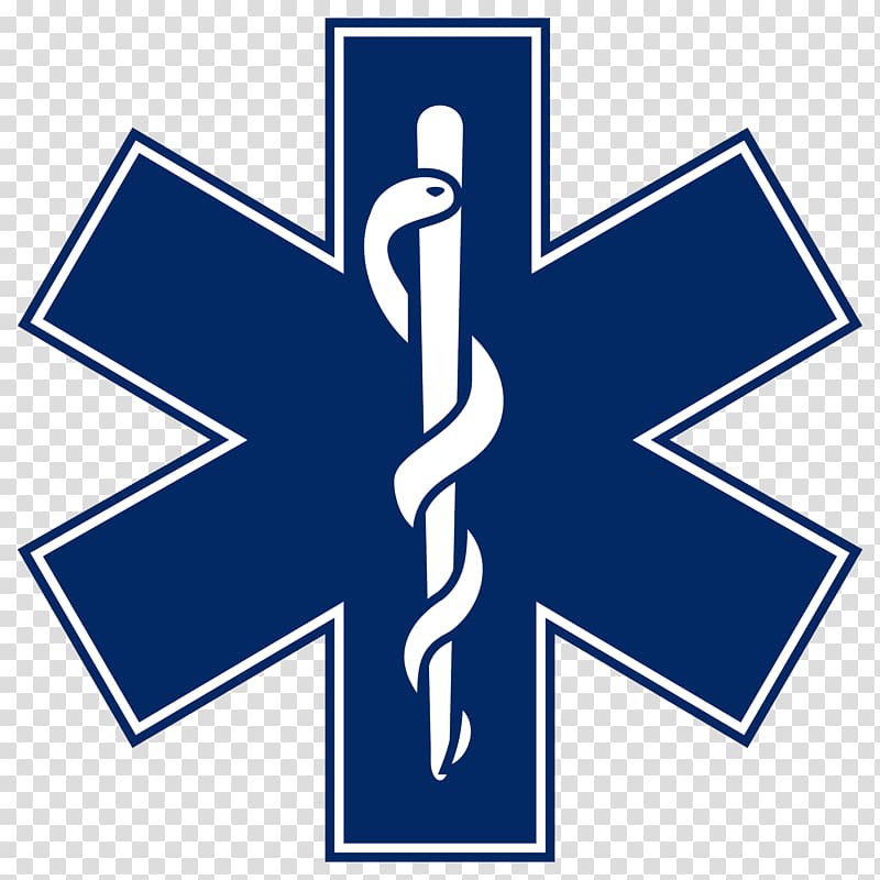Star of Life Emergency medical services Emergency medical technician Paramedic , star of life transparent background PNG clipart
