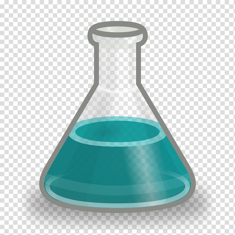 Laboratory Flasks Erlenmeyer flask Cone Liquid, flask transparent background PNG clipart