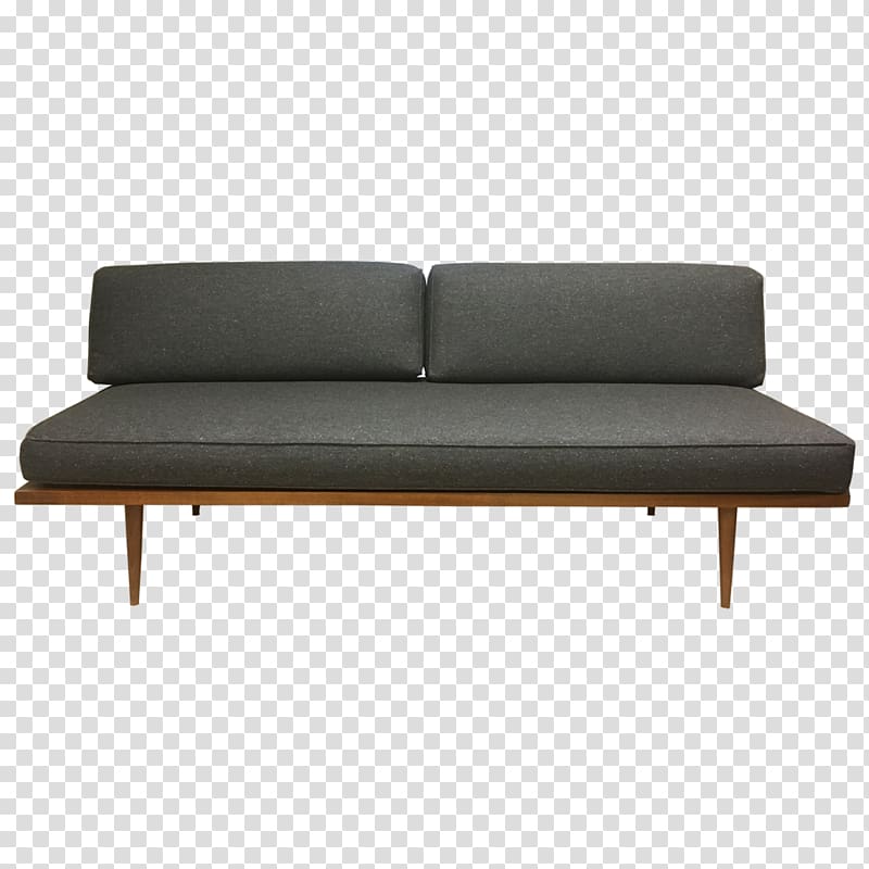 Daybed Sofa bed Chaise longue Table Couch, modern sofa transparent background PNG clipart