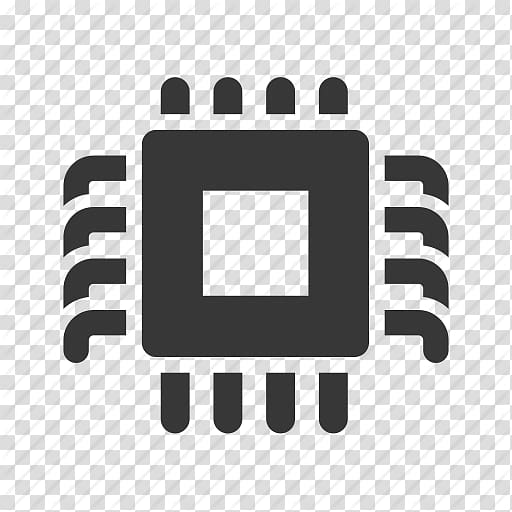 Integrated circuit Central processing unit Icon, Chip transparent background PNG clipart