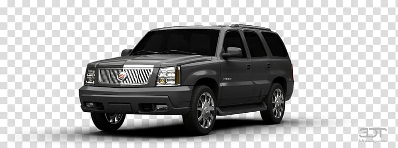 Car Compact sport utility vehicle Cadillac Escalade Tire, car transparent background PNG clipart