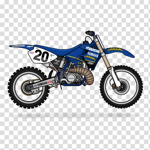 Yamaha YZ250 Yamaha Motor Company Yamaha WR250F Yamaha YZ125 Motorcycle, motorcycle transparent background PNG clipart