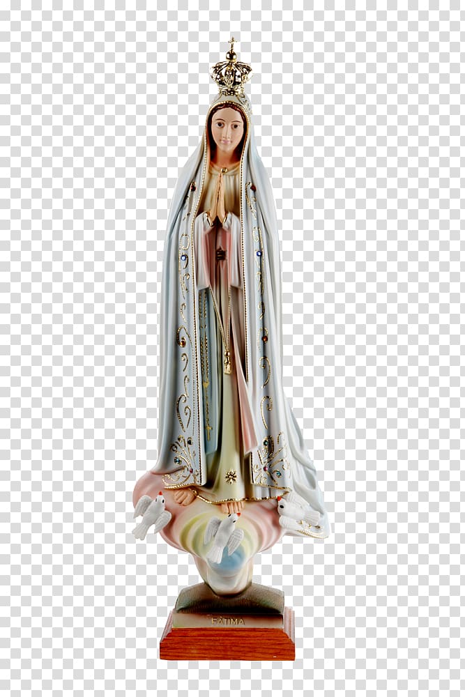 Our Lady of Fátima Statue Legion of Mary Our Lady of the Rosary, 小猪 transparent background PNG clipart