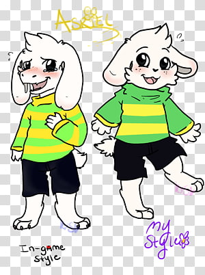 Drawing Art Painting , undertale asriel transparent background PNG clipart thumbnail