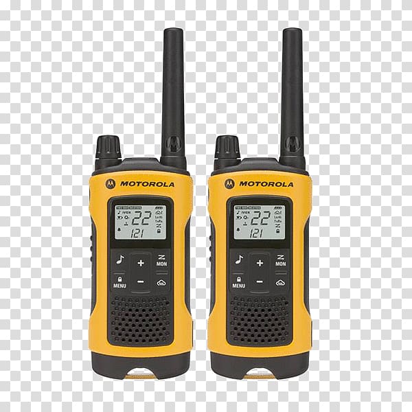 Two-way radio Family Radio Service General Mobile Radio Service Motorola Solutions, radio transparent background PNG clipart