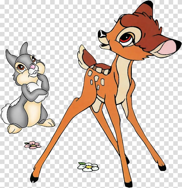 Thumper Faline Bambi\'s Mother Cartoon, Disney birds transparent background PNG clipart