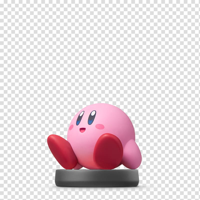 Kirby Super Star Super Smash Bros. for Nintendo 3DS and Wii U Kirby and the Rainbow Curse, Amiibo transparent background PNG clipart