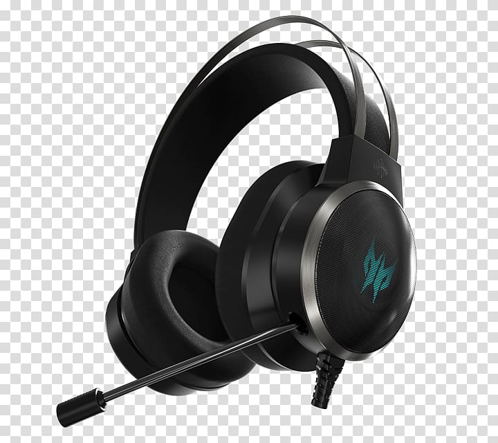 Acer Aspire Predator Headphones Sound Headset, headphones transparent background PNG clipart