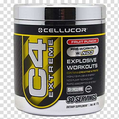 Dietary supplement Cellucor C4 Extreme Energy Cellucor C4 Original Pre-workout, Explosión transparent background PNG clipart
