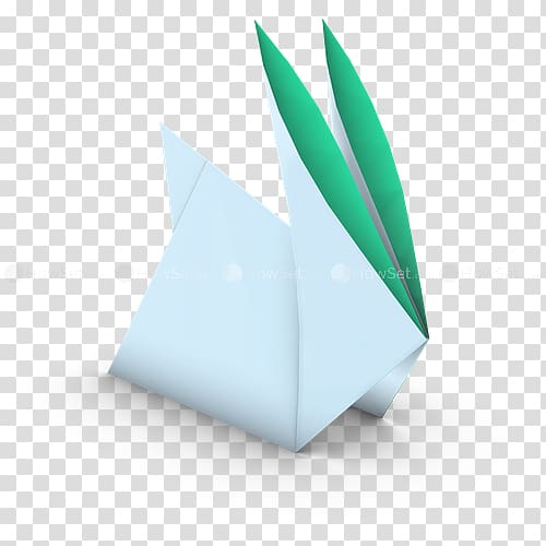 Paper Angle Origami 3-fold Square, Half Fold transparent background PNG clipart