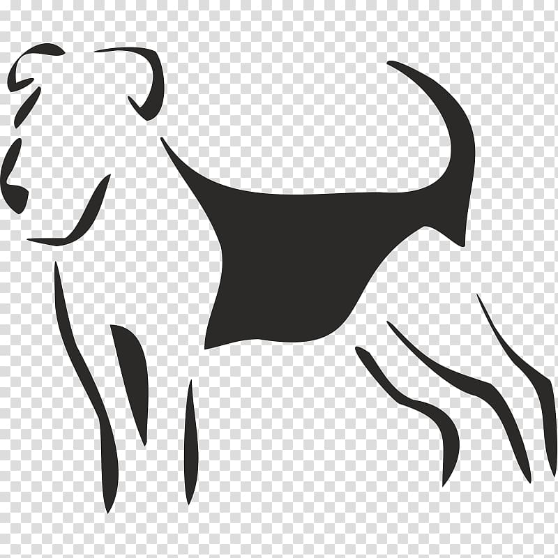 Dachshund Airedale Terrier Whiskers Poodle Sticker, three dogs red transparent background PNG clipart