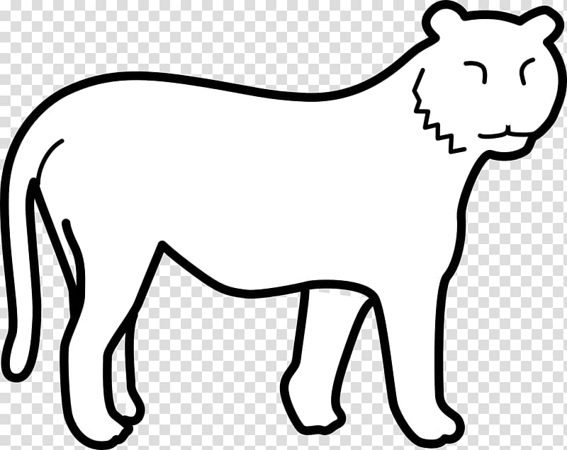 Animal , outline transparent background PNG clipart