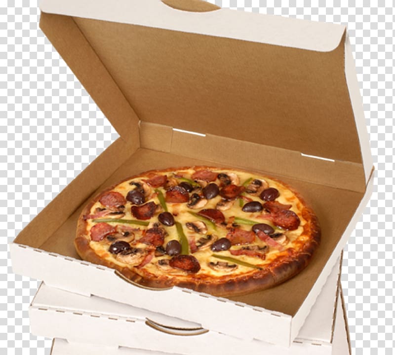 Hawaiian pizza Pizza box Take-out, pizza transparent background PNG clipart