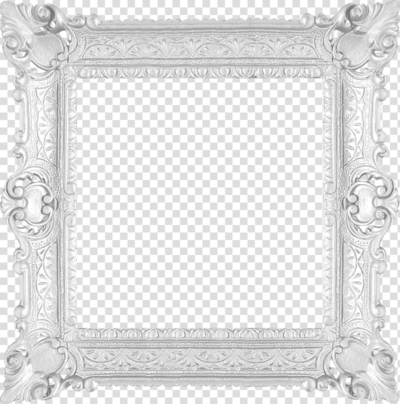 white wooden frame, White frame , White Frame transparent background PNG clipart
