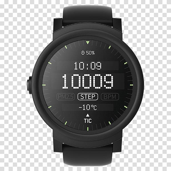 Mobvoi Ticwatch E (Express) Ice Smartwatch Sport GPS Navigation Systems, bracelet transparent background PNG clipart