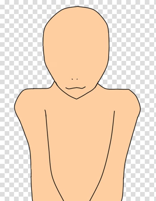 Thumb Cheek Chin Thorax Finger, anime base transparent background PNG clipart