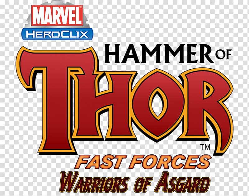 Thor HeroClix Logo Hammer Brand, Thor hammer Logo transparent background PNG clipart