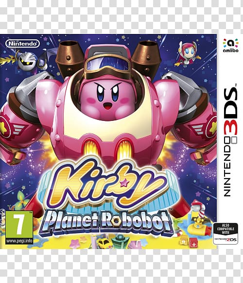 Kirby: Planet Robobot Kirby\'s Dream Land Kirby: Triple Deluxe Kirby Battle Royale Meta Knight, nintendo transparent background PNG clipart