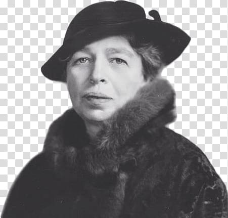 portrait of a woman illustration, Eleanor Roosevelt transparent background PNG clipart