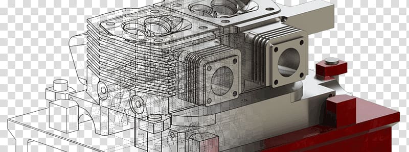 Computer-aided design Car Romania Product design, engine block transparent background PNG clipart