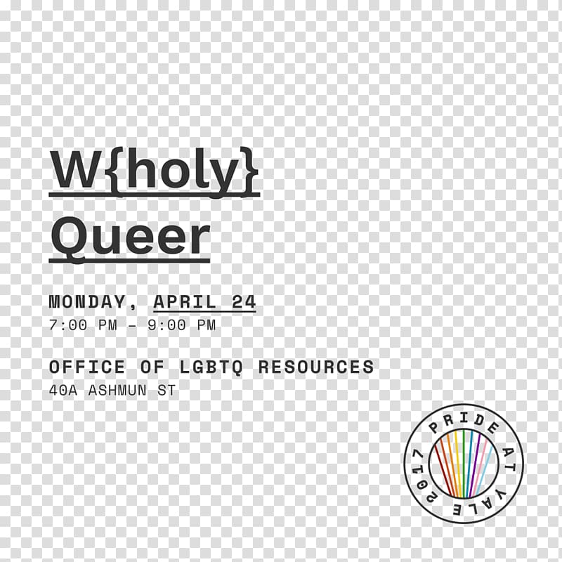 Yale University Office of LGBTQ Resources Gender identity Gay pride, lgbtq transparent background PNG clipart