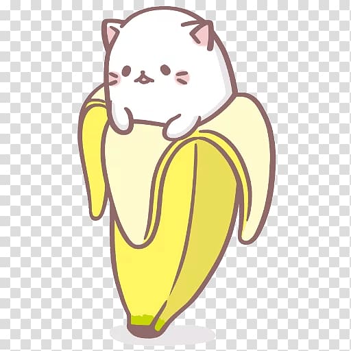 Cat Cooking banana Kitten TMS Entertainment, Cat transparent background PNG clipart