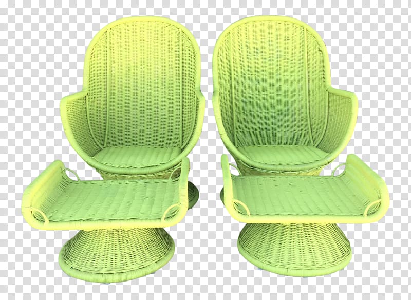 Chair Green, noble wicker chair transparent background PNG clipart