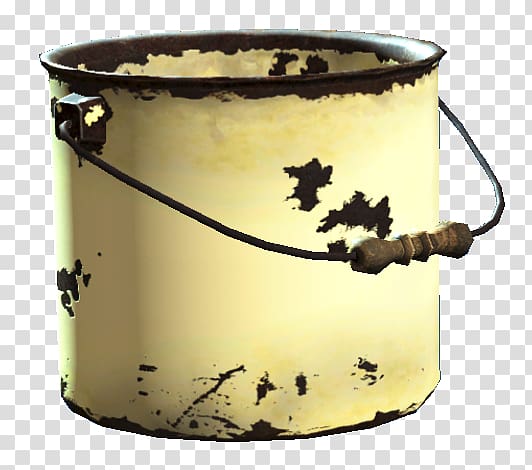 Fallout 4 Bucket Lid Handle Wiki, bucket transparent background PNG clipart